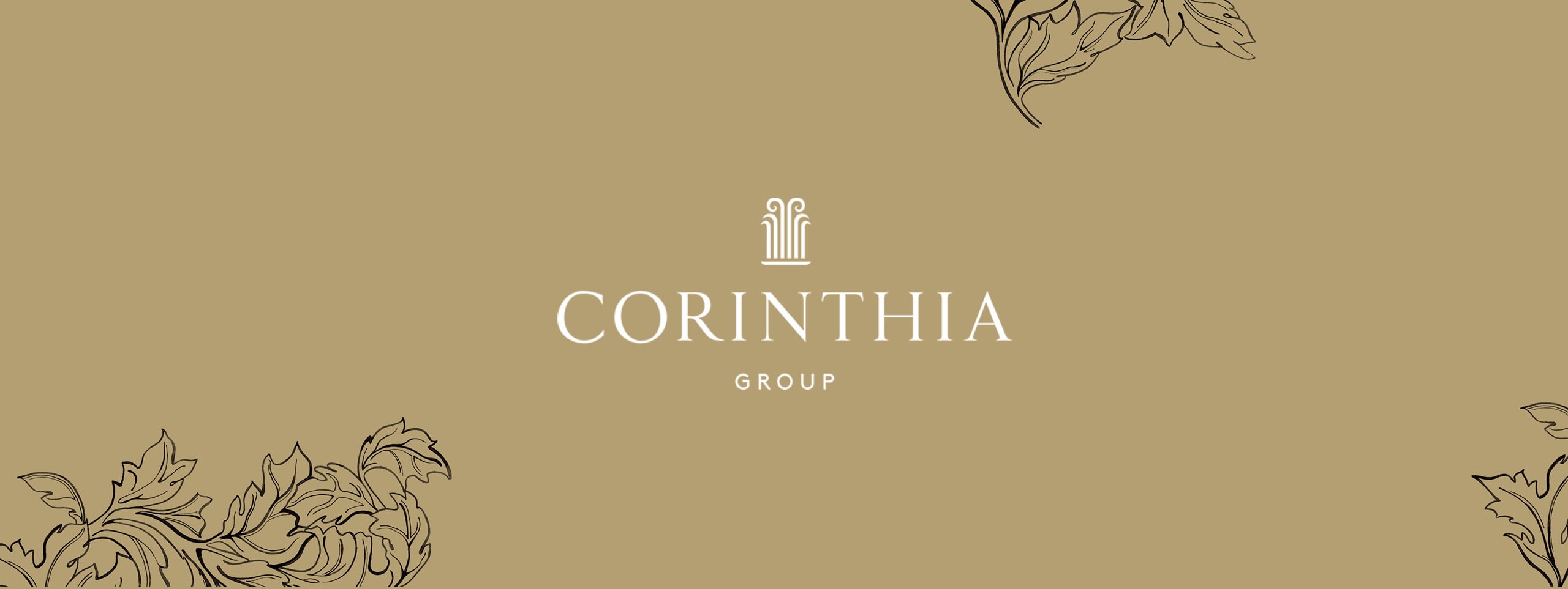 Corinthia - behance-Header case study