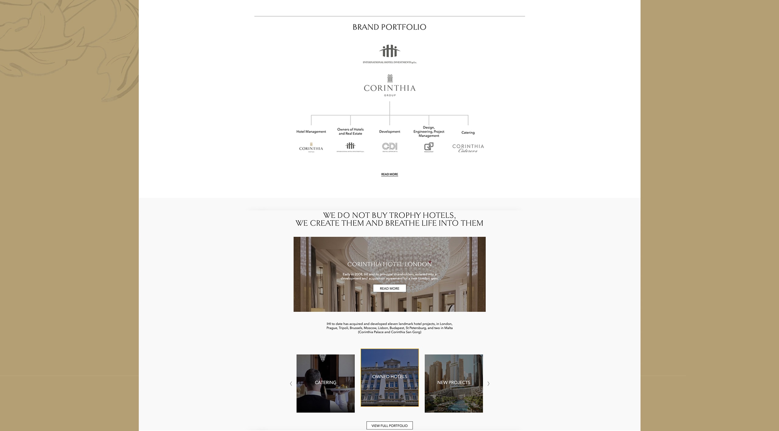 Corinthia---behance_03 case study