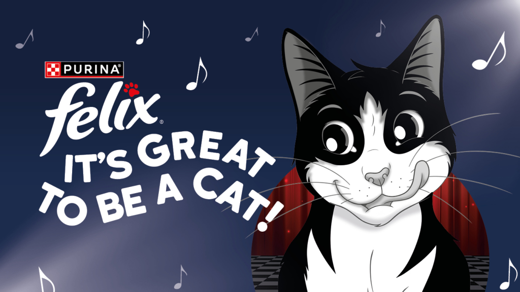 Felix Purina It’s Great to Be a Cat