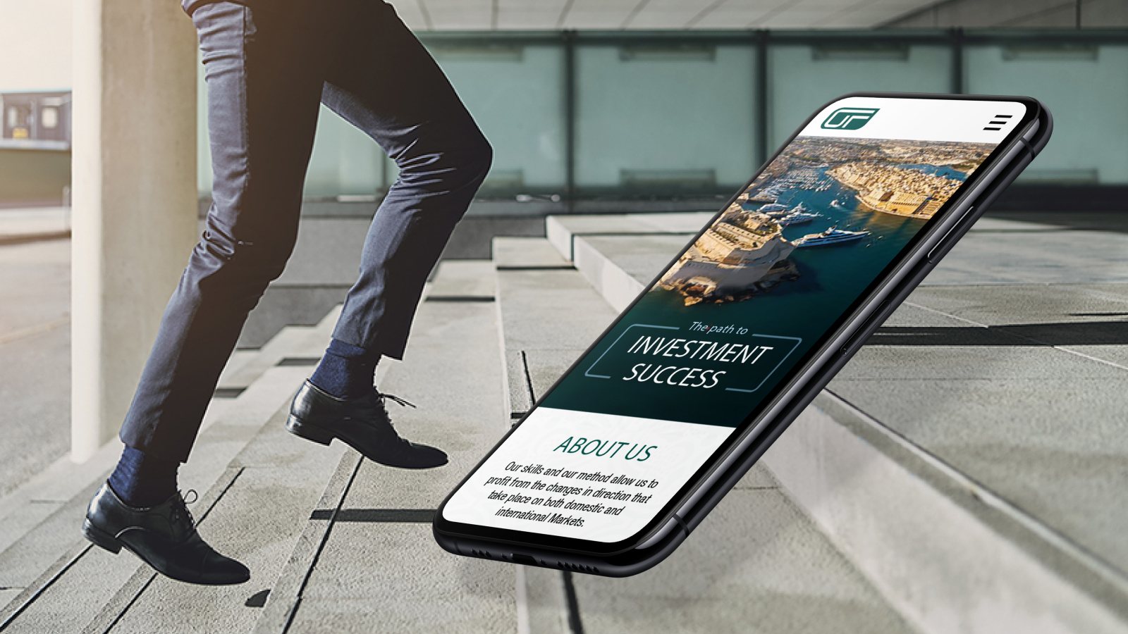 Building an insightful online space for a capital advisory firm image